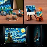 LEGO Ideas Vincent van Gogh – Stjernenatten, Bygge legetøj Byggesæt, 18 År, Plast, 2316 stk, 2,99 kg