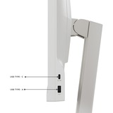 Lenovo C24d-20 LED display 61 cm (24") 1920 x 1200 pixel Fuld HD Grå, Hvid, LED-skærm Hvid, 61 cm (24"), 1920 x 1200 pixel, Fuld HD, LED, 7 ms, Grå, Hvid