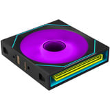 Lian Li UNI FAN SL-INF FLEX 120 Wireless, Sag fan Sort