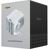 Ocypus Iota A40 Dobbelt Blæser, CPU køler Hvid