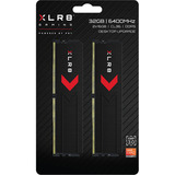 PNY DIMM 32 GB DDR5-6400 (2x 16 GB) Dual-kit, Hukommelse Sort