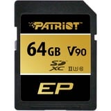 Patriot EP 64 GB SDXC, Hukommelseskort Sort