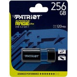 Patriot Supersonic Rage Lite 256 GB, USB-stik Sort/Blå