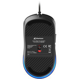 Sharkoon Desktop sæt Sort, DE-layout, Gummi dome