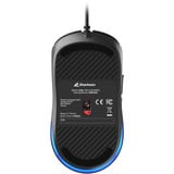 Sharkoon SKILLER SGB15, Desktop sæt Sort, DE-layout, Gummi dome