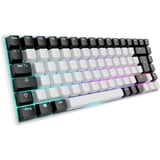 Sharkoon SKILLER SGK50 S3, Gaming-tastatur Hvid, DE-layout, Gateron Yellow