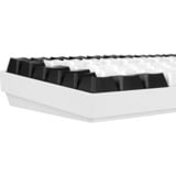 Sharkoon SKILLER SGK50 S3, Gaming-tastatur Hvid, DE-layout, Gateron Yellow