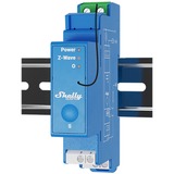 Shelly Qubino Wave Pro1, Relay Blå