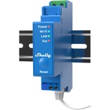 Shelly Qubino Wave Pro1, Relay Blå