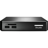 Shuttle XPC nano NS02EV2 Rockchip RK3368 2 GB DDR3L-SDRAM 16 GB eMMC Android 8.1 Nettop Mini PC Sort, Barebone Sort, Rockchip, RK3368, 2 GB, DDR3L-SDRAM, 16 GB, Android 8.1