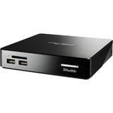 Shuttle XPC nano NS02EV2 Rockchip RK3368 2 GB DDR3L-SDRAM 16 GB eMMC Android 8.1 Nettop Mini PC Sort, Barebone Sort, Rockchip, RK3368, 2 GB, DDR3L-SDRAM, 16 GB, Android 8.1