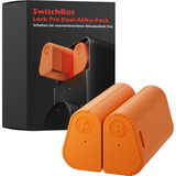SwitchBot Dual Power Pack til Lock Pro, Batteri Orange