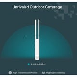 TP-Link Festa F41-Outdoor 300 Mbit/s Hvid Strøm over Ethernet (PoE), Adgangspunktet 2.4 GHz, 300 Mbit/s