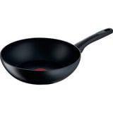 Tefal Wokpande Black Stone, Ø 28cm, Stegepande Sort