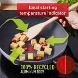 Tefal Wokpande Black Stone, Ø 28cm, Stegepande Sort