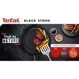 Tefal Wokpande Black Stone, Ø 28cm, Stegepande Sort