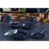 Tefal Wokpande Black Stone, Ø 28cm, Stegepande Sort