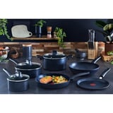 Tefal Wokpande Black Stone, Ø 28cm, Stegepande Sort