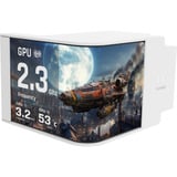 Thermaltake MAGCurve 360 Ultra AIO ARGB Snow Edition, Vandkøling Hvid