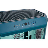 Thermaltake The Tower 600 Transformative Teal, Towerkabinet blue-green