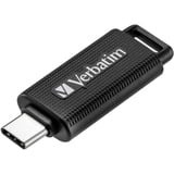Verbatim Store 'n' Go USB-nøgle 64 GB USB Type-C 3.2 Gen 1 (3.1 Gen 1) Sort, USB-stik Sort/grå, 64 GB, USB Type-C, 3.2 Gen 1 (3.1 Gen 1), Glide, 4 g, Sort