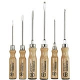 Wiha Værksted skruetrækkersæt, 6 dele Brown