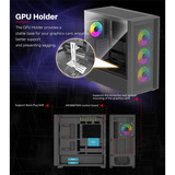 Xilence Flux X916.ARGB, Towerkabinet Sort