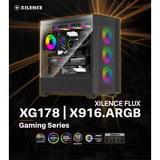 Xilence Flux X916.ARGB, Towerkabinet Sort