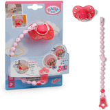ZAPF Creation BABY born Dummy with Clip 2 assorted, Dukke tilbehør BABY born Dummy with Clip 2 assorted, Dukkesut & sutholder, 3 År