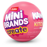 ZURU Zuru Mini Brands - Create Kawaii Kitchen, Klippe og klistre Flerfarvet