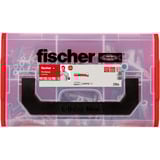 fischer FixTainer - DuoPower, Dyvel Lys grå/Rød
