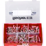 fischer FixTainer - DuoPower, Dyvel Lys grå/Rød