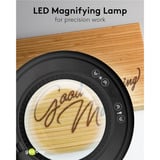 goobay LED-klemme lupelampe 10W, LED lys Sort