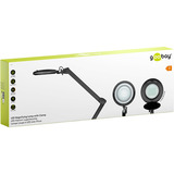 goobay LED-klemme lupelampe 10W, LED lys Sort