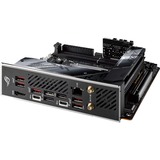 ASUS ROG STRIX X670E-I GAMING WIFI AMD X670 Sokkel AM5 mini ITX, Bundkort Sort/Sølv, AMD, Sokkel AM5, DDR5-SDRAM, 64 GB, DIMM, To-kanals