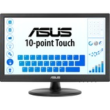 ASUS VT168HR 39,6 cm (15.6") 1366 x 768 pixel WXGA LED Berøringsskærm Sort, LED-skærm Sort, 39,6 cm (15.6"), 1366 x 768 pixel, WXGA, LED, 5 ms, Sort