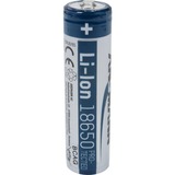 Ansmann Li-Ion Akku 18650 Genopladeligt batteri Lithium-Ion (Li-Ion) Genopladeligt batteri, Lithium-Ion (Li-Ion), 3,6 V, 2600 mAh, 9,36 Wh, Sølv