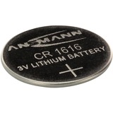 Ansmann Lithium CR 1616, 3 V Battery Engangsbatteri Lithium-Ion (Li-Ion) Sølv, 3 V Battery, Engangsbatteri, Lithium-Ion (Li-Ion), 3 V, 1 stk, CR 1616