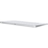 Apple Magic Keyboard tastatur Bluetooth QWERTZ Tysk Sølv, Hvid Sølv/Hvid, DE-layout, Mini, Bluetooth, QWERTZ, Sølv, Hvid
