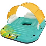 Bestway 43407 pool og strand flyder Flerfarvet Monokromatisk PVC Flydende ø, Bade ø Turkis/Gul, Flerfarvet, Flydende ø, Monokromatisk, PVC, Dreng/Pige, 450 kg