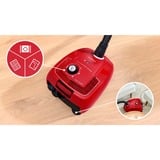 Bosch Serie 4 BGD38RD1H støvsuger 4 L Tromle vakuum Dry 600 W Støvpose, Gulv støvsuger Rød, 600 W, Tromle vakuum, Dry, Støvpose, 4 L, mikro