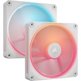 Corsair iCUE LINK LX140-R RGB PWM Reverse, Sag fan Hvid
