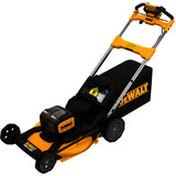 DEWALT Batteridrevet plæneklipper DCMWSP156N, 36 volt (2 x 18 volt) Gul/Sort