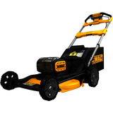 DEWALT Batteridrevet plæneklipper DCMWSP156N, 36 volt (2 x 18 volt) Gul/Sort