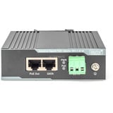 Digitus Industriel G Ethernet PoE+ injektor 60 W, PoE injektor grå