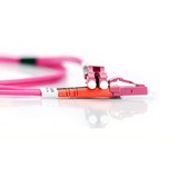 Digitus LWL patchkabel, duplex, LC > LC stik, multimode OM4 lys violet