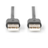 Digitus USB 2.0 tilslutningskabel USB-A (stik) > USB-A (stik) Sort