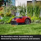 EINHELL 3413991 FREELEXO CAM 500, Robot plæneklipper Rød/Sort