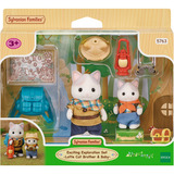 EPOCH Sylvanian Families - Eventyr Opdagelsesæt med to figurer, Bygge legetøj 