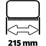 Einhell 3424120 tilbehør til håndværktøj til haven Børste Sort Nylon Børste, Sort, Nylon, 1400 rpm, 11,5 cm, 750 g